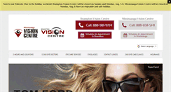 Desktop Screenshot of mississaugavisioncentre.com