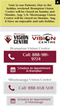 Mobile Screenshot of mississaugavisioncentre.com